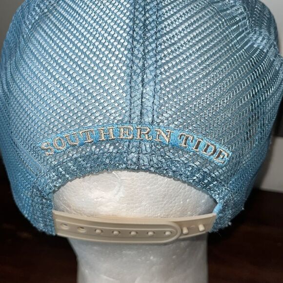 Southern Tide Tuna Skipjack mesh trucker SnapBack baseball golf Ball Cap hat - Picture 3 of 4